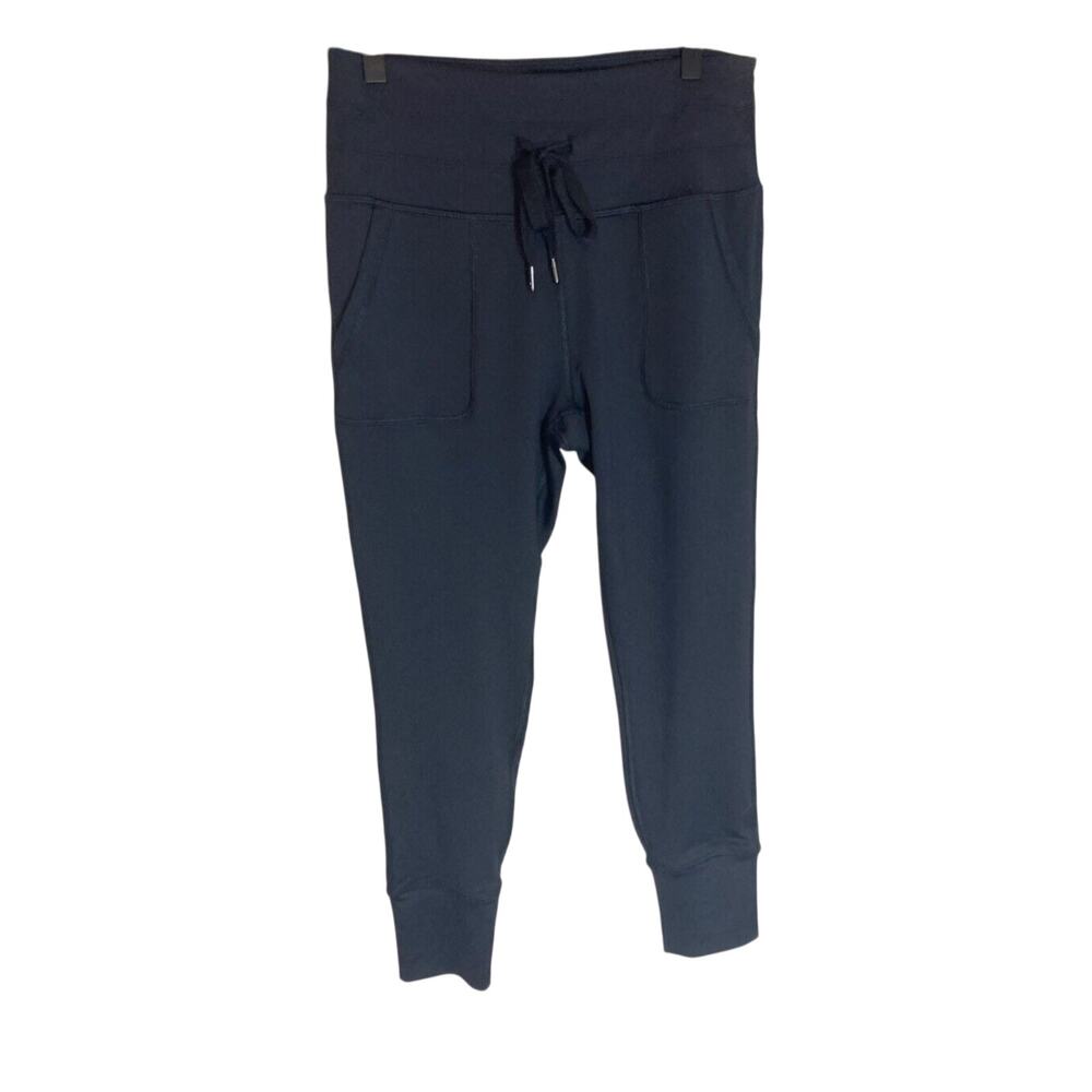 NWOT Layer 8 Cropped Spandex :Loungewear Goth Medium Joggers